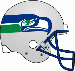 Seattle Seahawks 1983-2001 Helmet Logo iron on paper